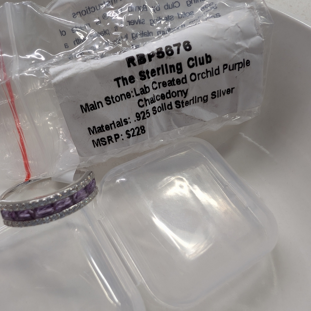 Bomb Party Sterling Club Ring Size 10 - Picture 4 of 4